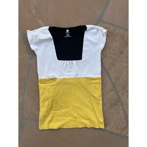 Tea Collection Girls Sz 7 Colorblock Dress Multicolor Retro Mod